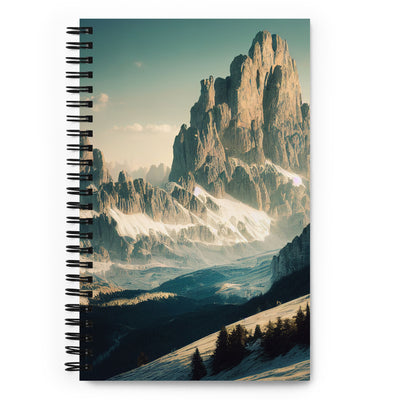 Dolomiten - Landschaftsmalerei - Notizbuch berge xxx Default Title