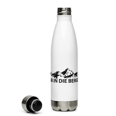 Ab In Die Berge - Mountain - Edelstahl Trinkflasche berge Default Title