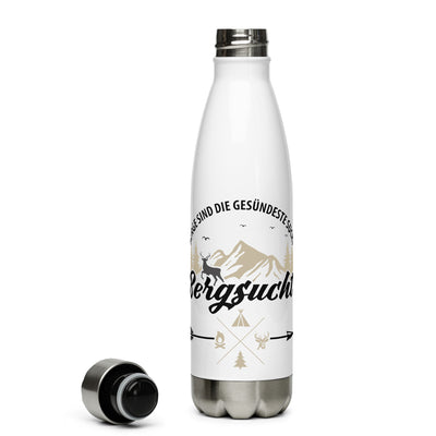 Bergsucht - Edelstahl Trinkflasche berge Default Title