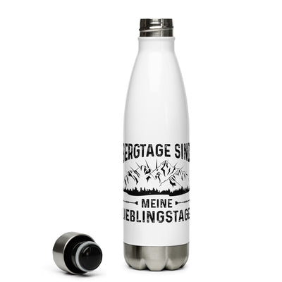 Bergtage - Lieblingstage - Edelstahl Trinkflasche berge wandern Default Title