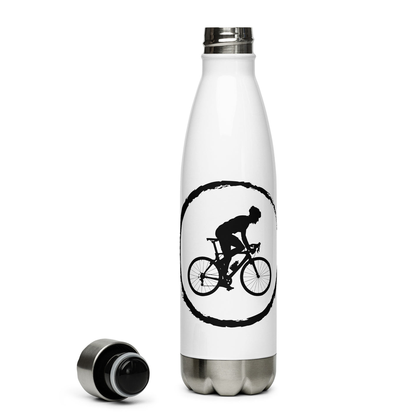 Kreis Und Radfahren - Edelstahl Trinkflasche fahrrad Default Title