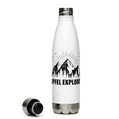 Gipfel Explorer - Edelstahl Trinkflasche berge Default Title