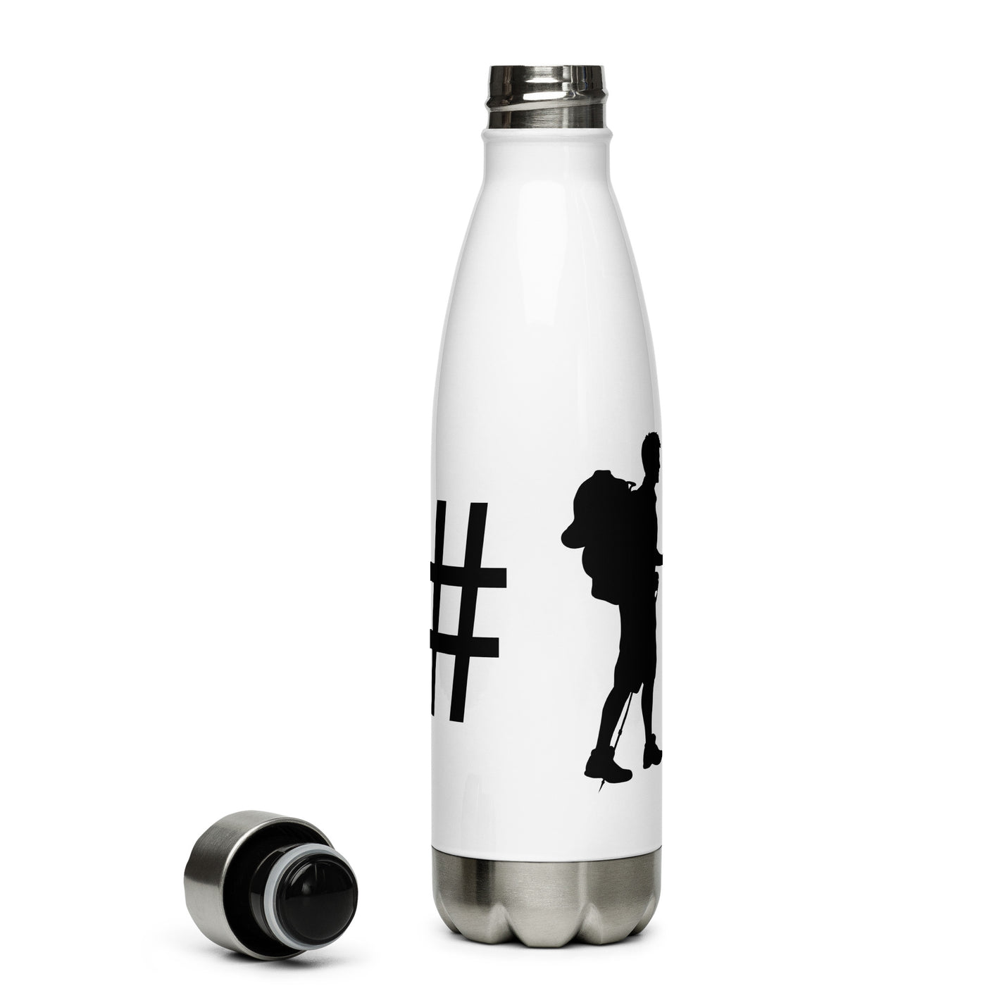 Hashtag - Wandern - Edelstahl Trinkflasche wandern Default Title