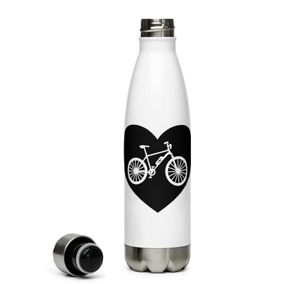 Herz 1 Und E-Bike - Edelstahl Trinkflasche e-bike Default Title