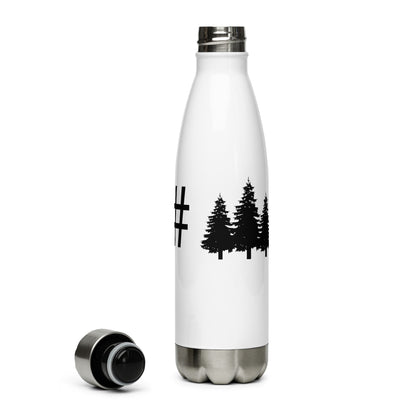 Hashtag - Bäume - Edelstahl Trinkflasche camping Default Title