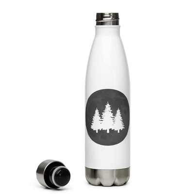 Vollmond - Bäume - Edelstahl Trinkflasche camping Default Title