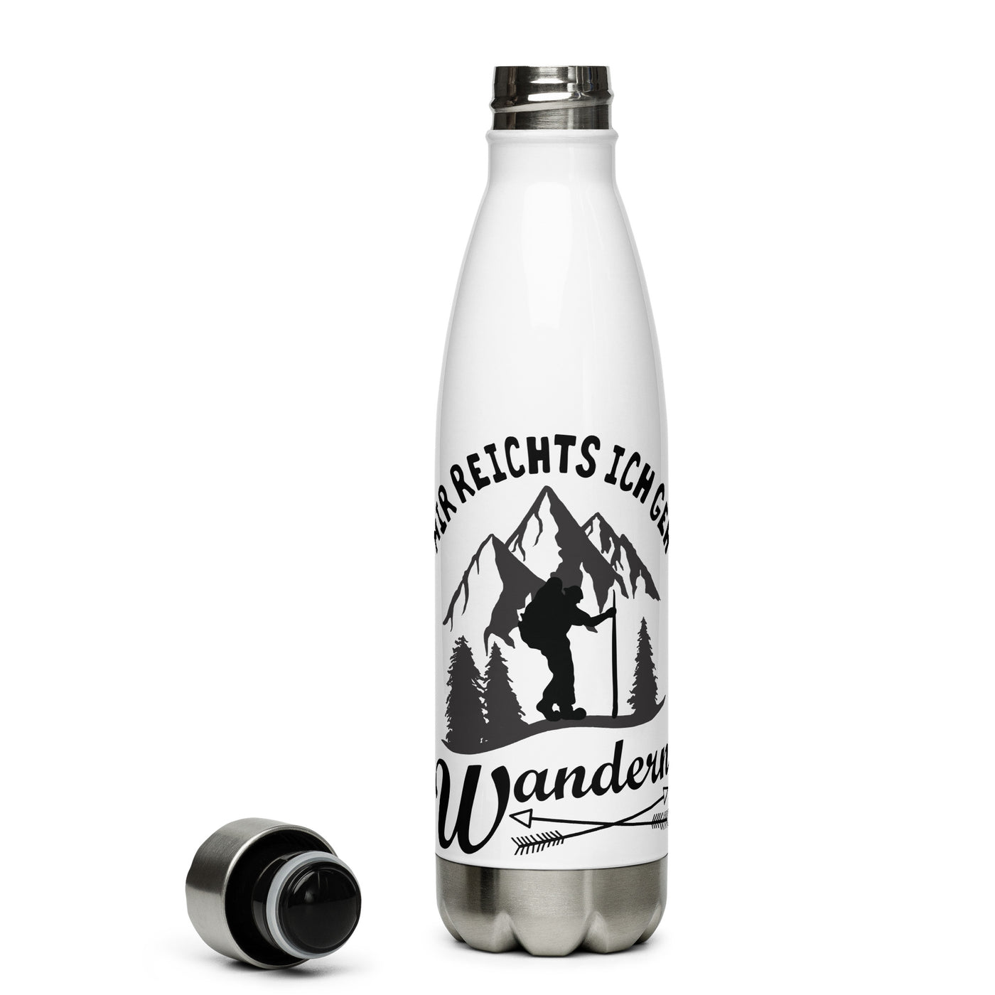 Mir Reichts Ich Geh Wandern - Edelstahl Trinkflasche