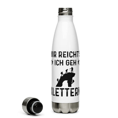 Mir Reicht'S Ich Gen Klettern - Edelstahl Trinkflasche klettern Default Title