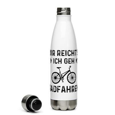 Mir Reicht'S Ich Gen Radfahren - Edelstahl Trinkflasche fahrrad Default Title