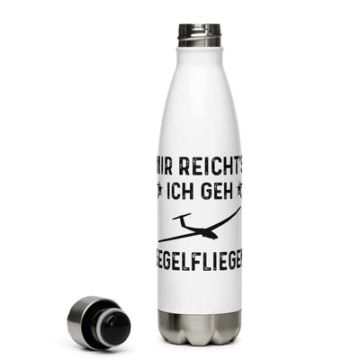 Mir Reicht'S Ich Gen Segelfliegen - Edelstahl Trinkflasche berge Default Title
