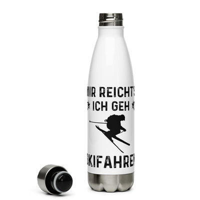 Mir Reicht'S Ich Gen Skifahren - Edelstahl Trinkflasche ski Default Title