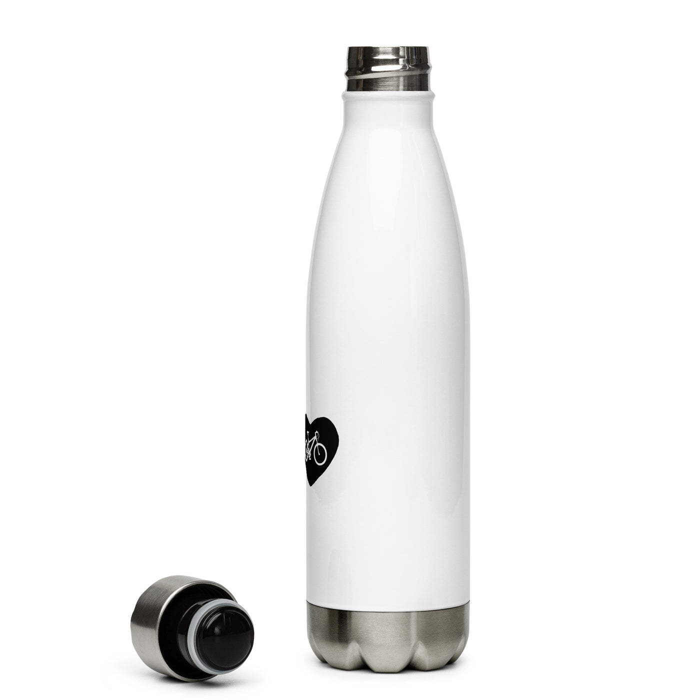 Ich Liebe Fahrrad - Edelstahl Trinkflasche