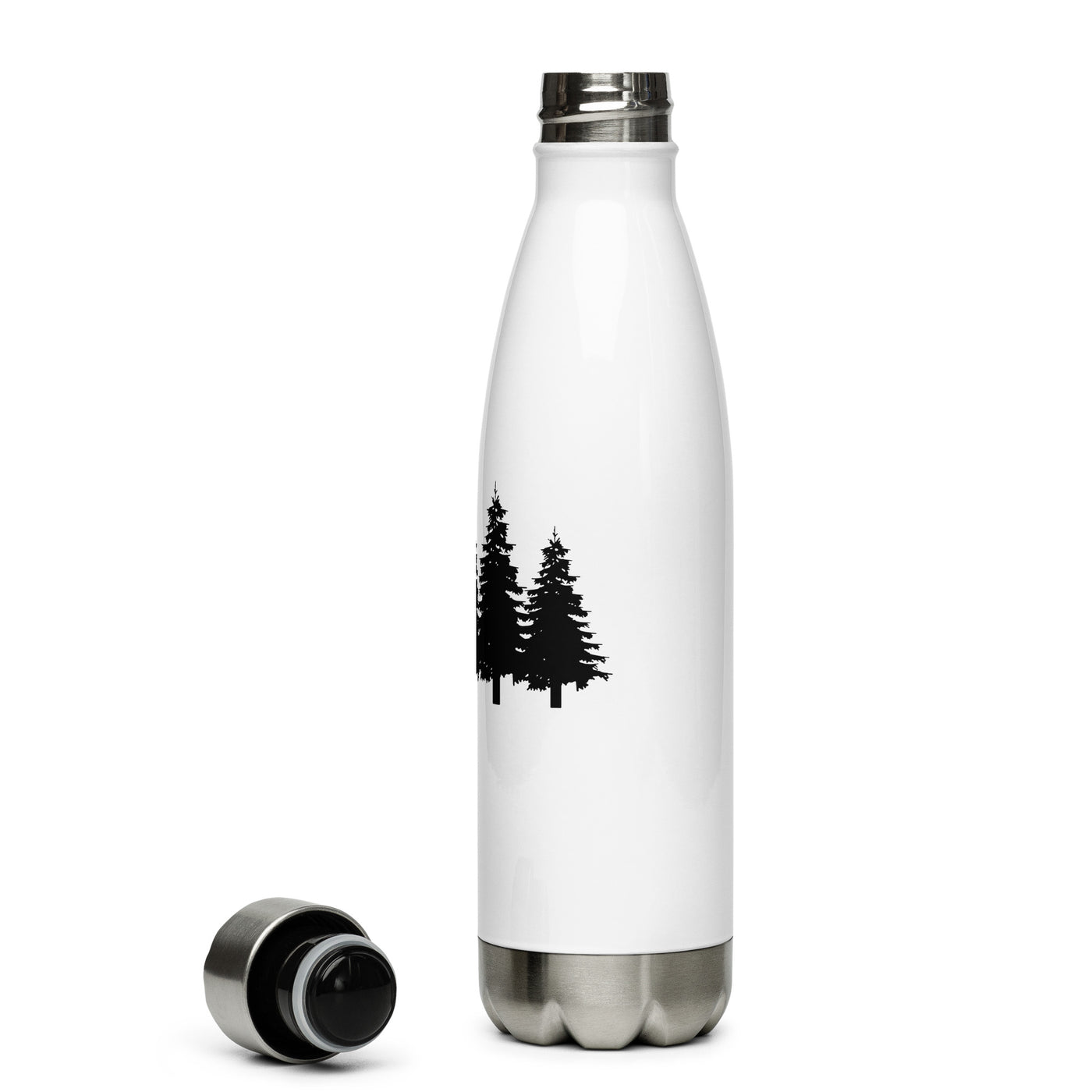 Hashtag - Bäume - Edelstahl Trinkflasche camping
