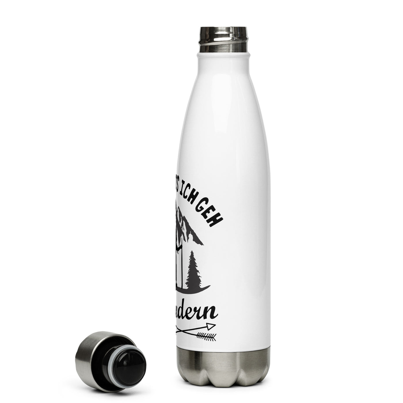 Mir Reichts Ich Geh Wandern - Edelstahl Trinkflasche