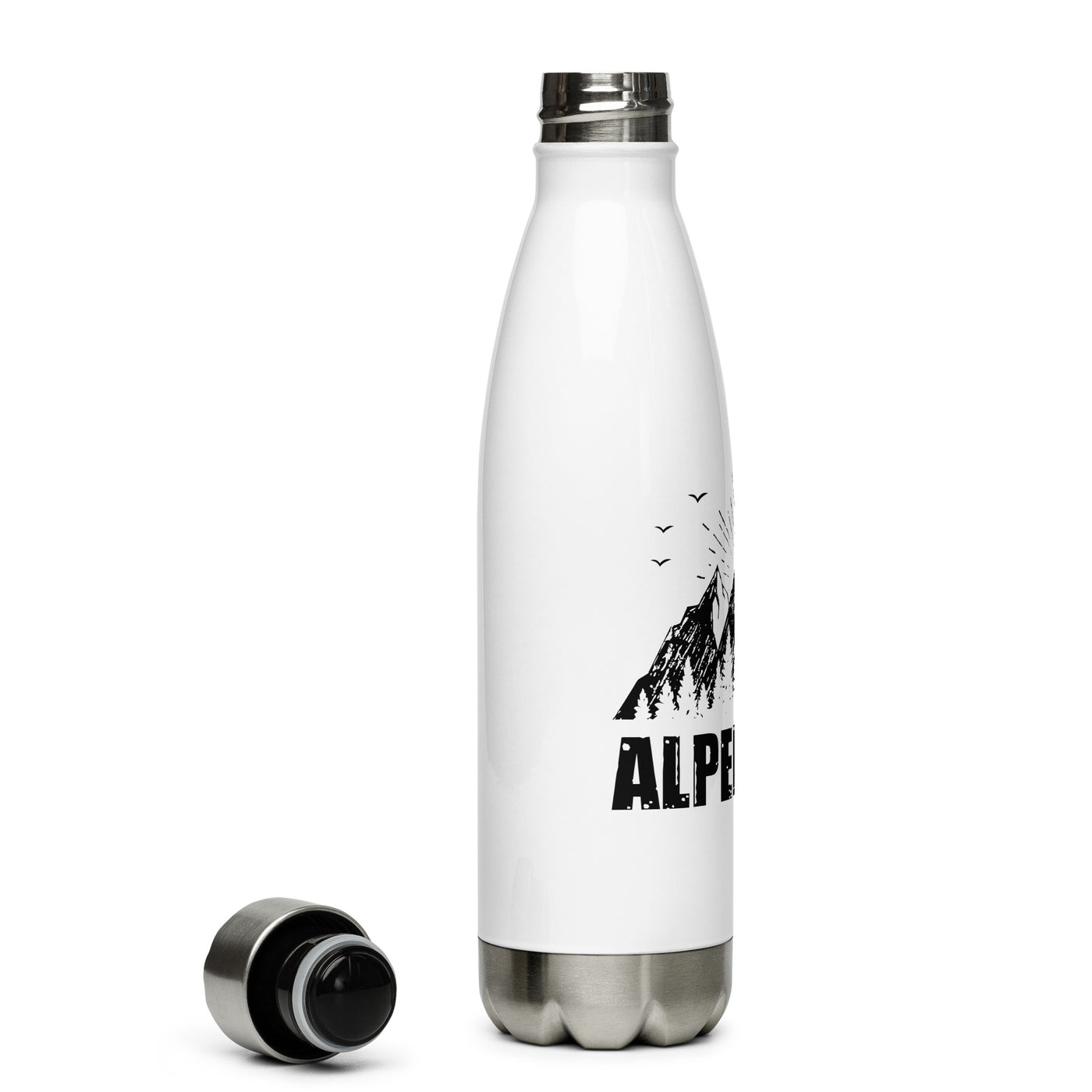 Alpenheld - Edelstahl Trinkflasche berge