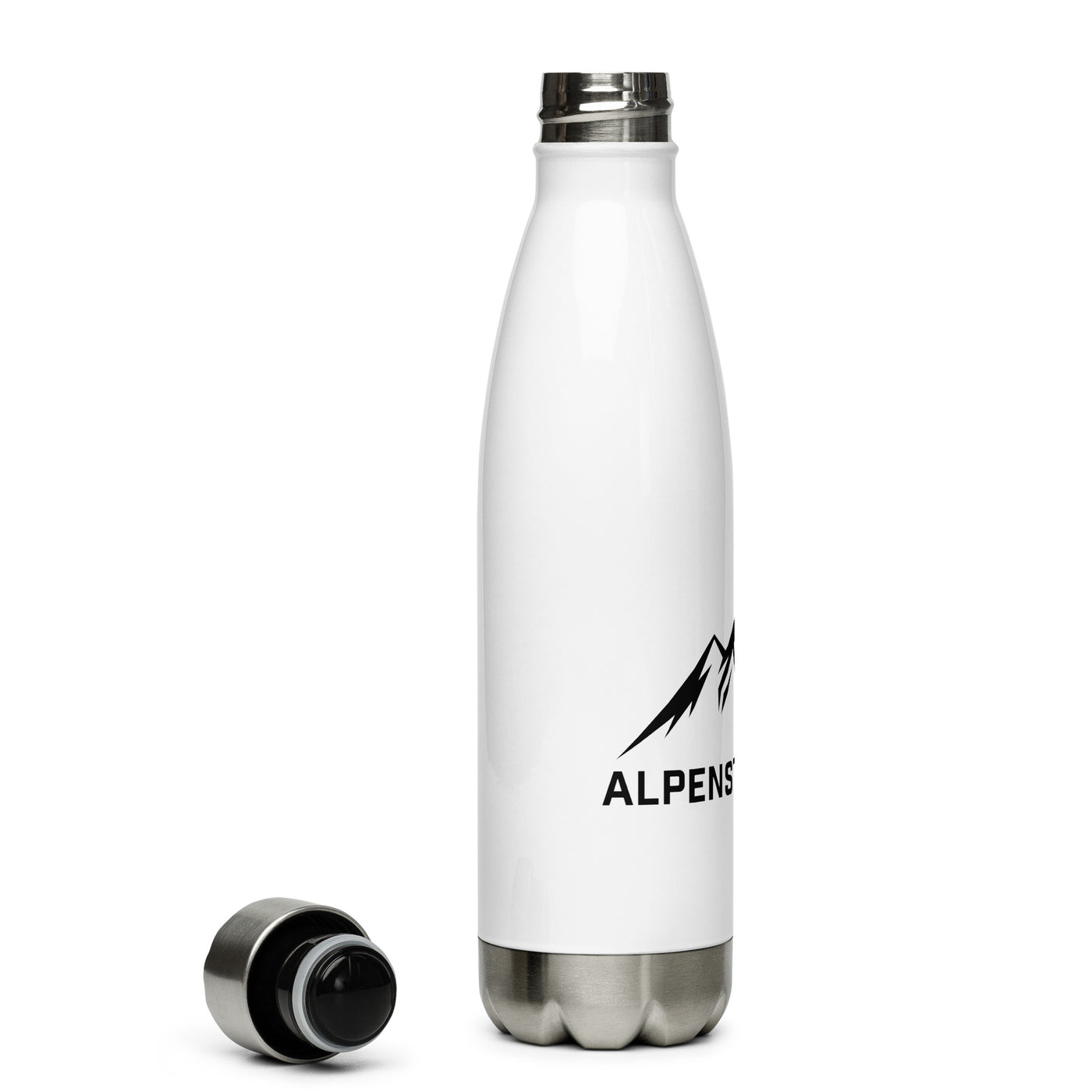 Alpenstürmerin - Edelstahl Trinkflasche berge wandern