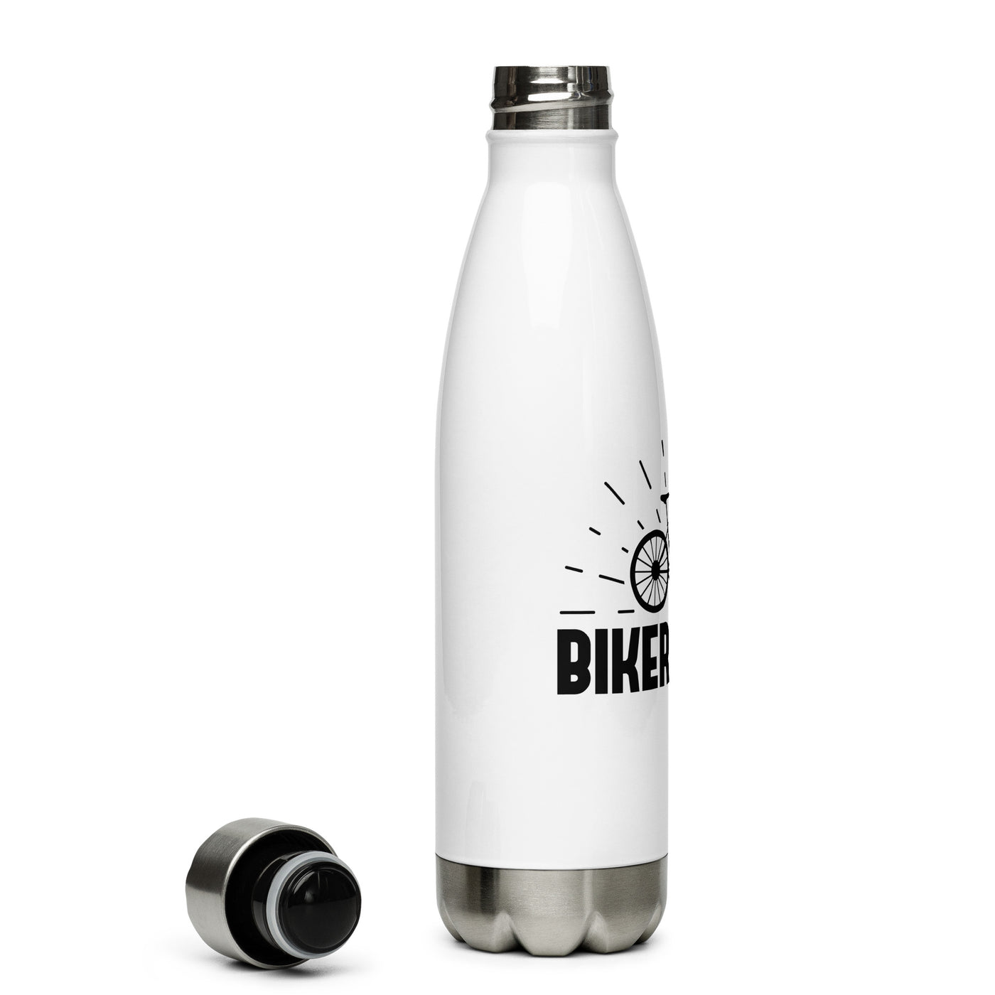 Biker Queen - Edelstahl Trinkflasche fahrrad