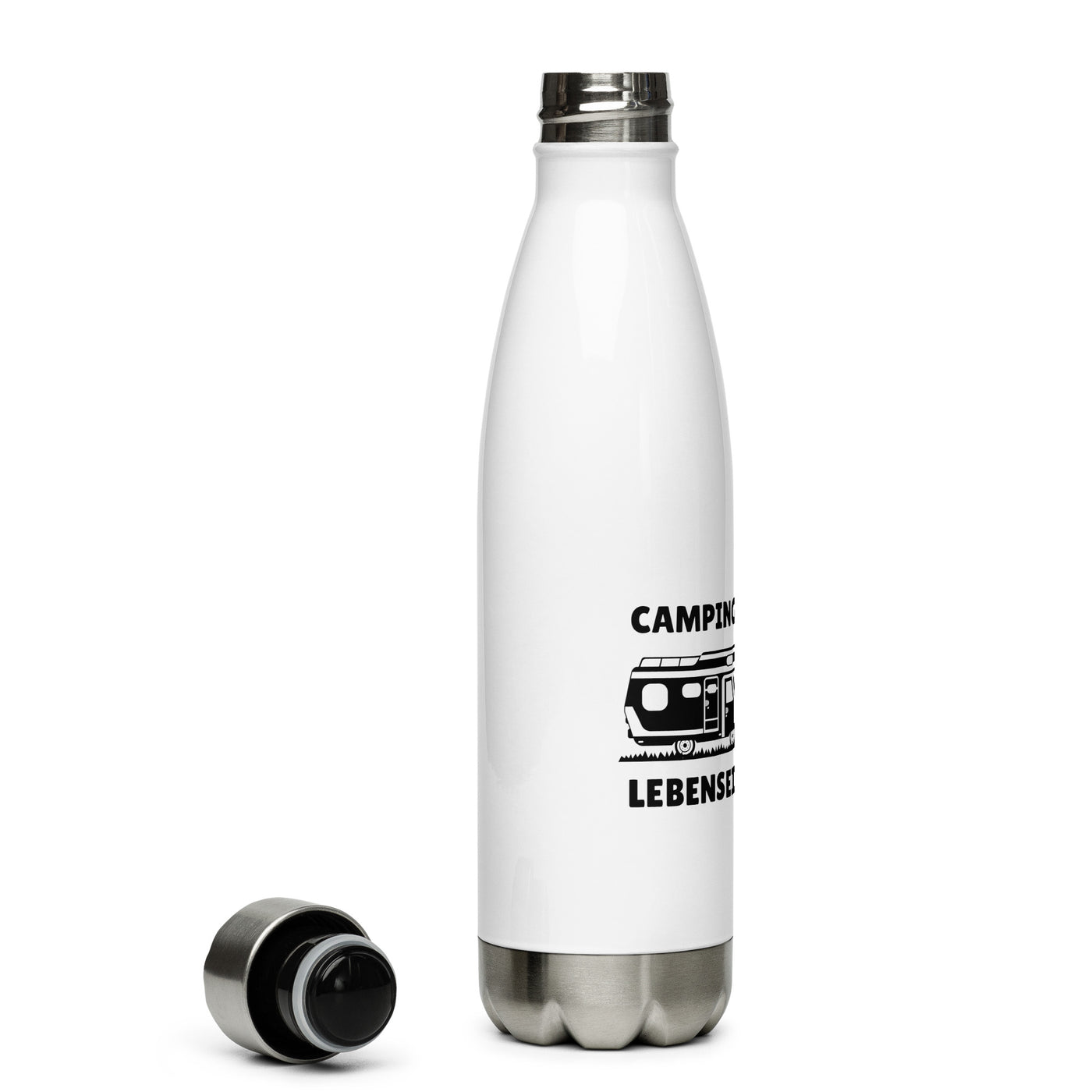 Camping Ist Meine Lebenseinstellung - Edelstahl Trinkflasche camping