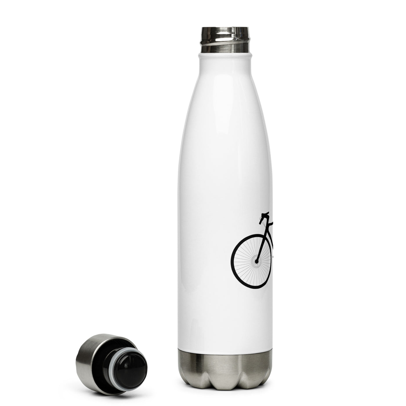 Radfahren - Edelstahl Trinkflasche