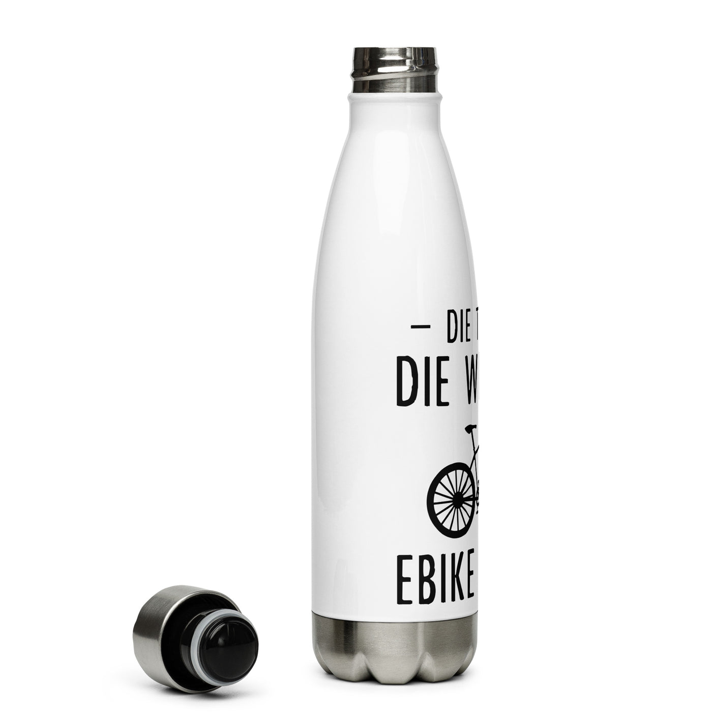 Die Tut Nix Die Will Nur Ebike Fahren - Edelstahl Trinkflasche e-bike