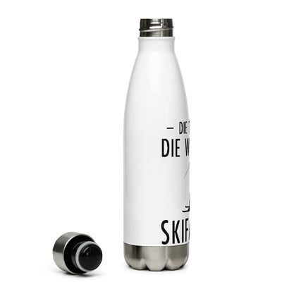 Die Tut Nix Die Will Nur Skifahren - Edelstahl Trinkflasche ski
