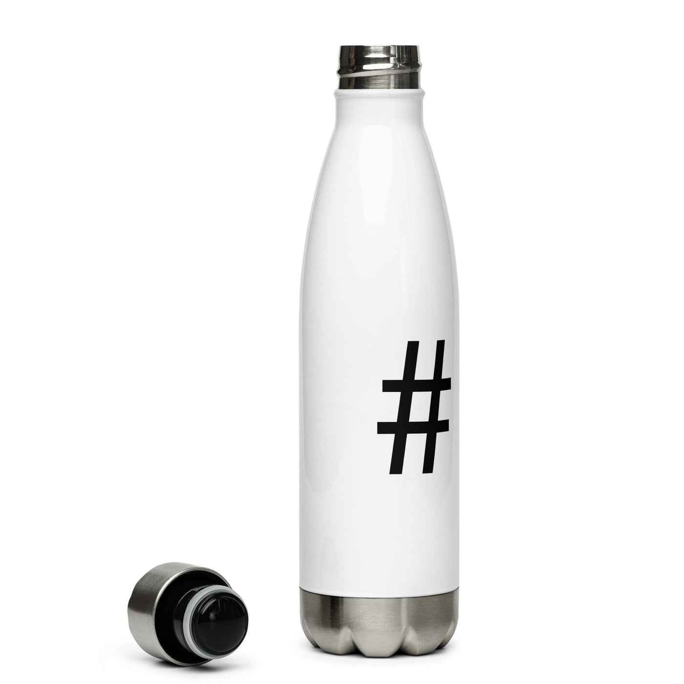 Hashtag - Wandern Für Frauen - Edelstahl Trinkflasche wandern