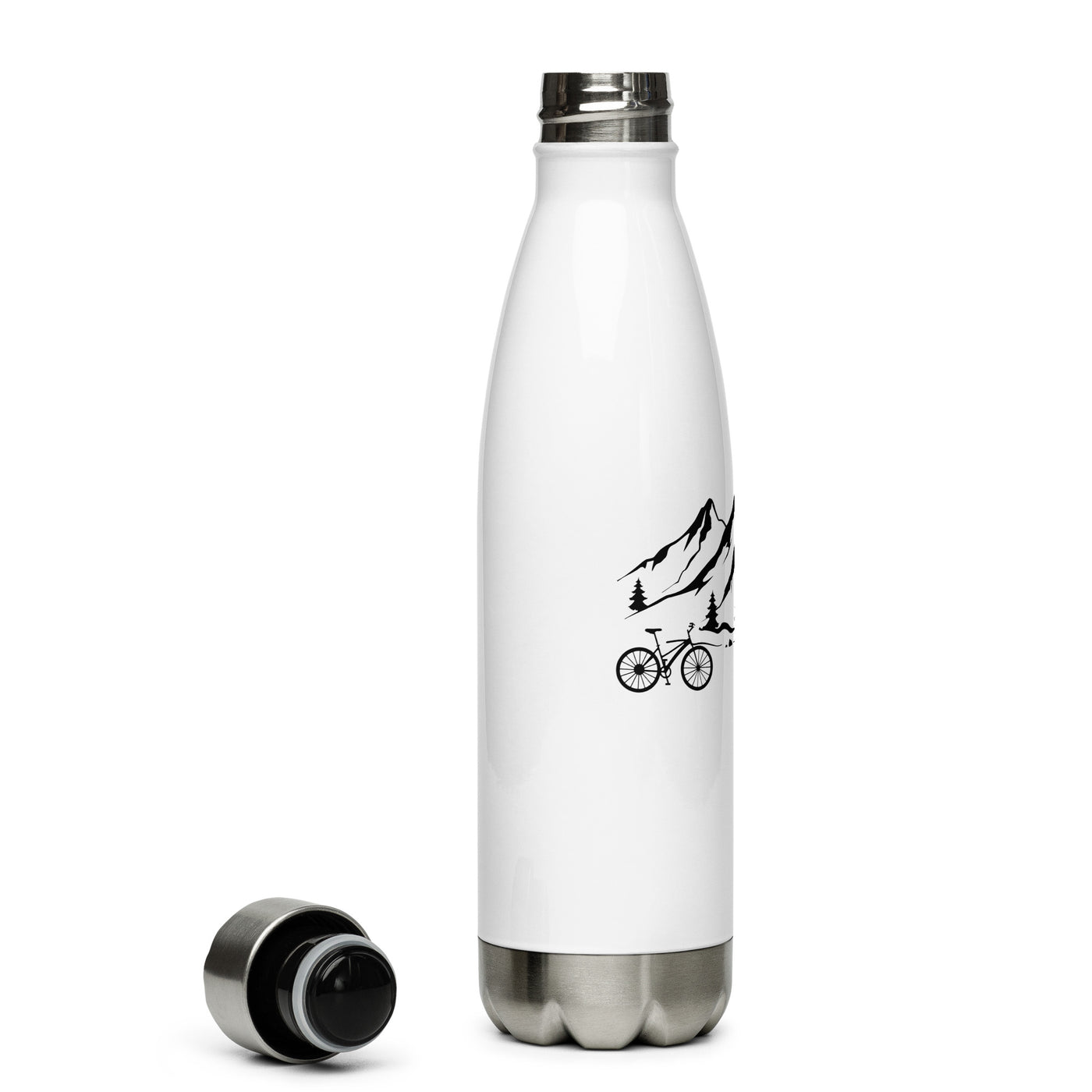 Berg Und Fahrrad - Edelstahl Trinkflasche fahrrad