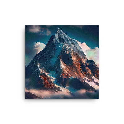 Berge und Nebel - Dünne Leinwand berge xxx 30.5 x 30.5 cm