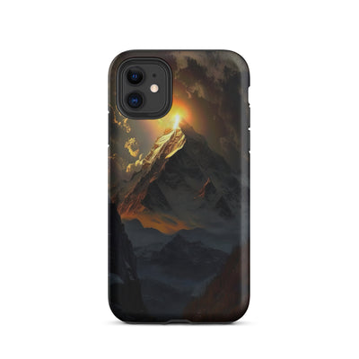 Himalaya Gebirge, Sonnenuntergang - Landschaft - iPhone Schutzhülle (robust) berge xxx iPhone 11