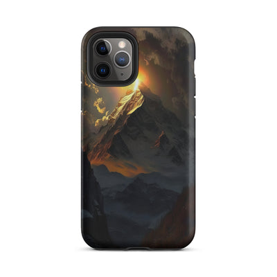 Himalaya Gebirge, Sonnenuntergang - Landschaft - iPhone Schutzhülle (robust) berge xxx iPhone 11 Pro