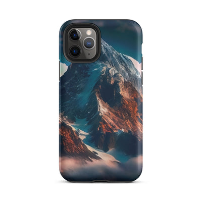 Berge und Nebel - iPhone Schutzhülle (robust) berge xxx iPhone 11 Pro