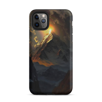 Himalaya Gebirge, Sonnenuntergang - Landschaft - iPhone Schutzhülle (robust) berge xxx iPhone 11 Pro Max