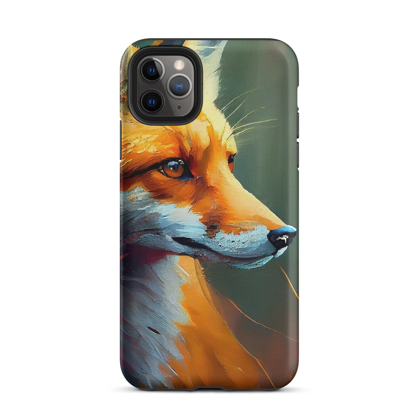 Fuchs - Ölmalerei - Schönes Kunstwerk - iPhone Schutzhülle (robust) camping xxx iPhone 11 Pro Max