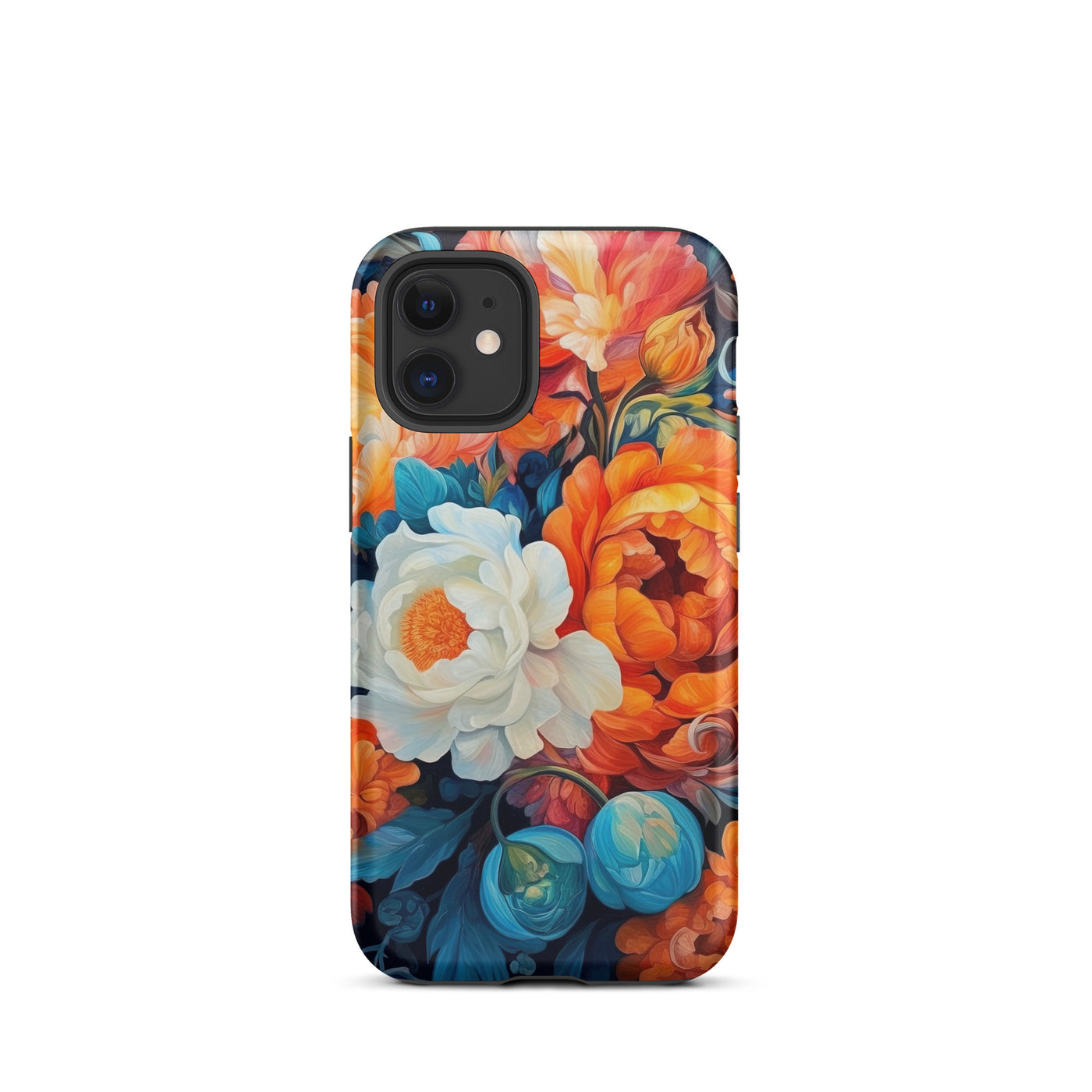 Bunte Blumen - Schöne Malerei - iPhone Schutzhülle (robust) camping xxx iPhone 12 mini