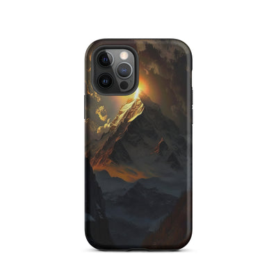 Himalaya Gebirge, Sonnenuntergang - Landschaft - iPhone Schutzhülle (robust) berge xxx iPhone 12 Pro