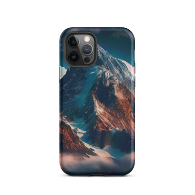 Berge und Nebel - iPhone Schutzhülle (robust) berge xxx iPhone 12 Pro