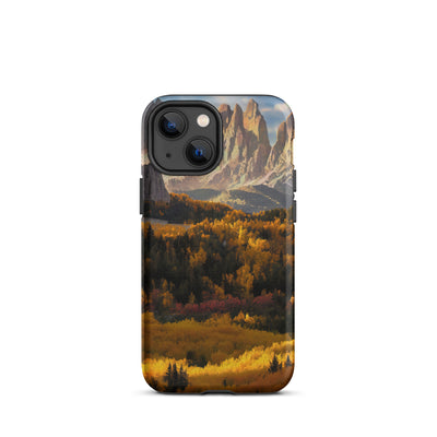 Dolomiten Berge - Malerei - iPhone Schutzhülle (robust) berge xxx iPhone 13 mini