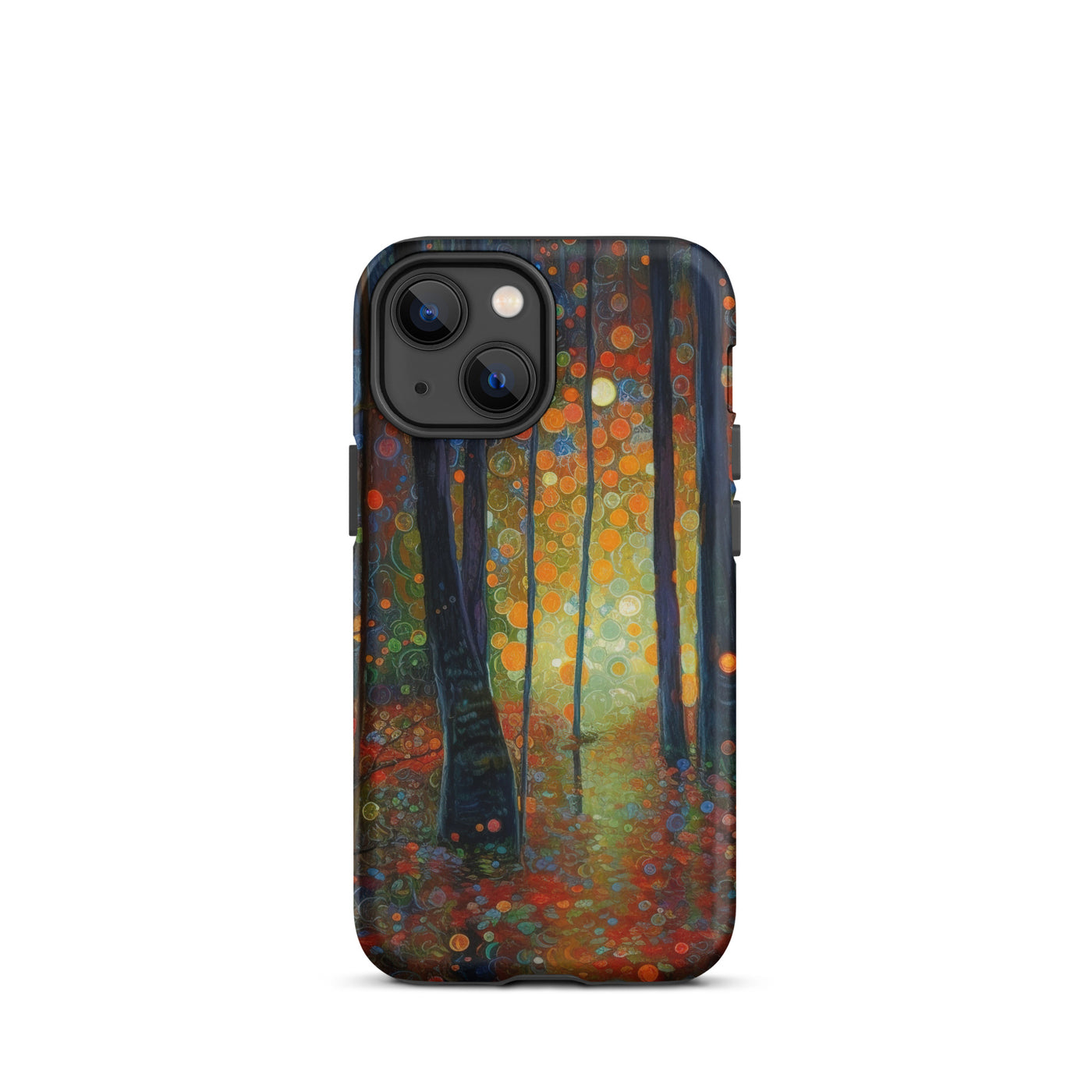 Wald voller Bäume - Herbstliche Stimmung - Malerei - iPhone Schutzhülle (robust) camping xxx iPhone 13 mini