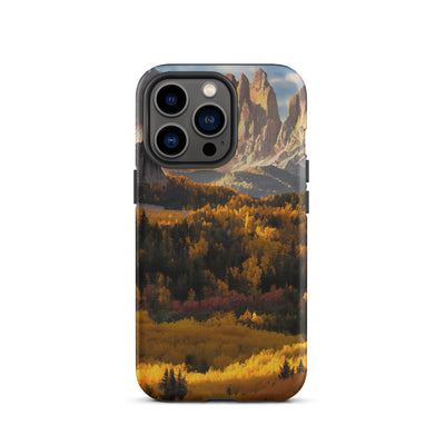 Dolomiten Berge - Malerei - iPhone Schutzhülle (robust) berge xxx iPhone 13 Pro