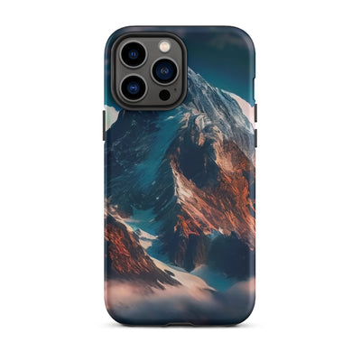 Berge und Nebel - iPhone Schutzhülle (robust) berge xxx iPhone 13 Pro Max
