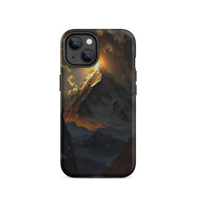 Himalaya Gebirge, Sonnenuntergang - Landschaft - iPhone Schutzhülle (robust) berge xxx iPhone 14