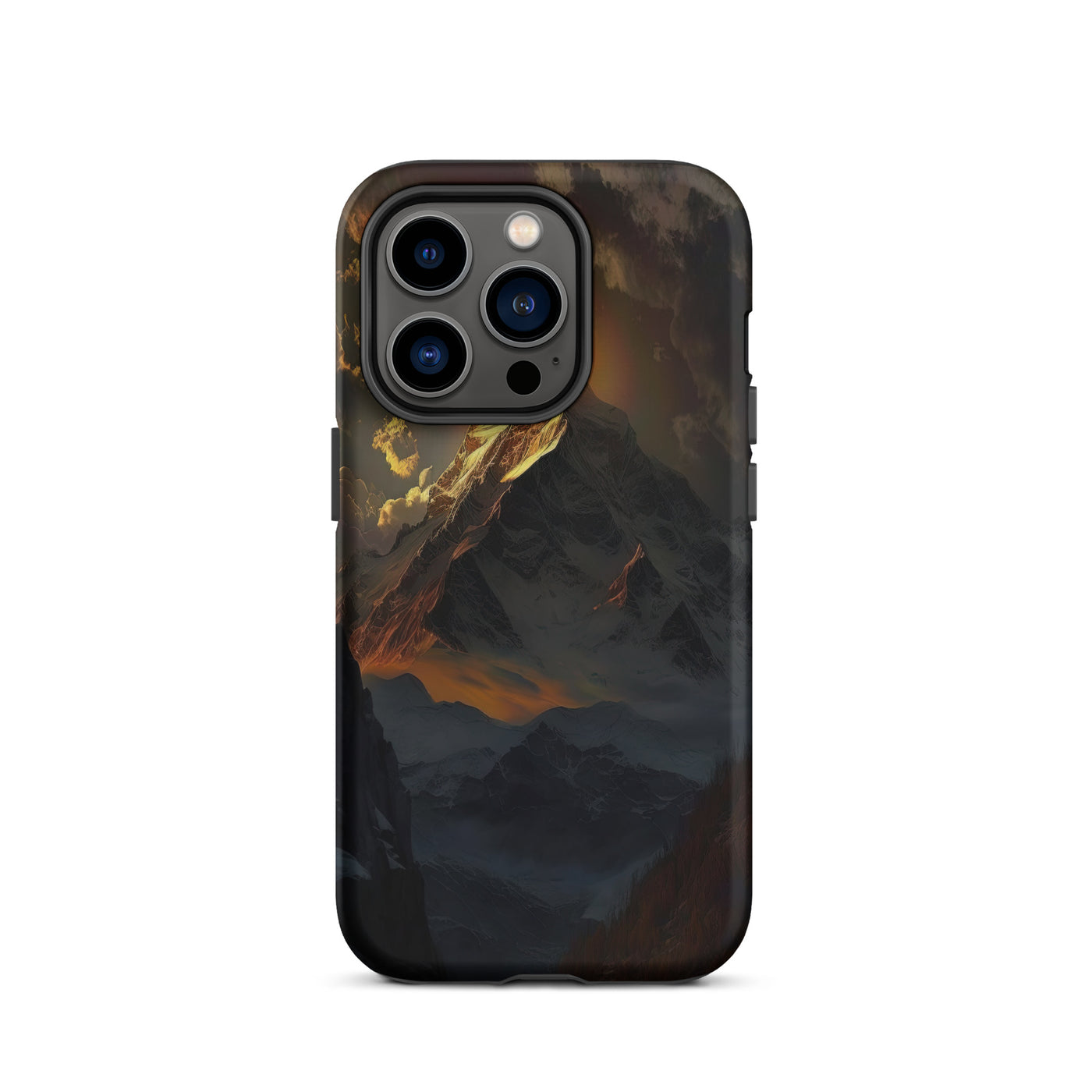 Himalaya Gebirge, Sonnenuntergang - Landschaft - iPhone Schutzhülle (robust) berge xxx iPhone 14 Pro