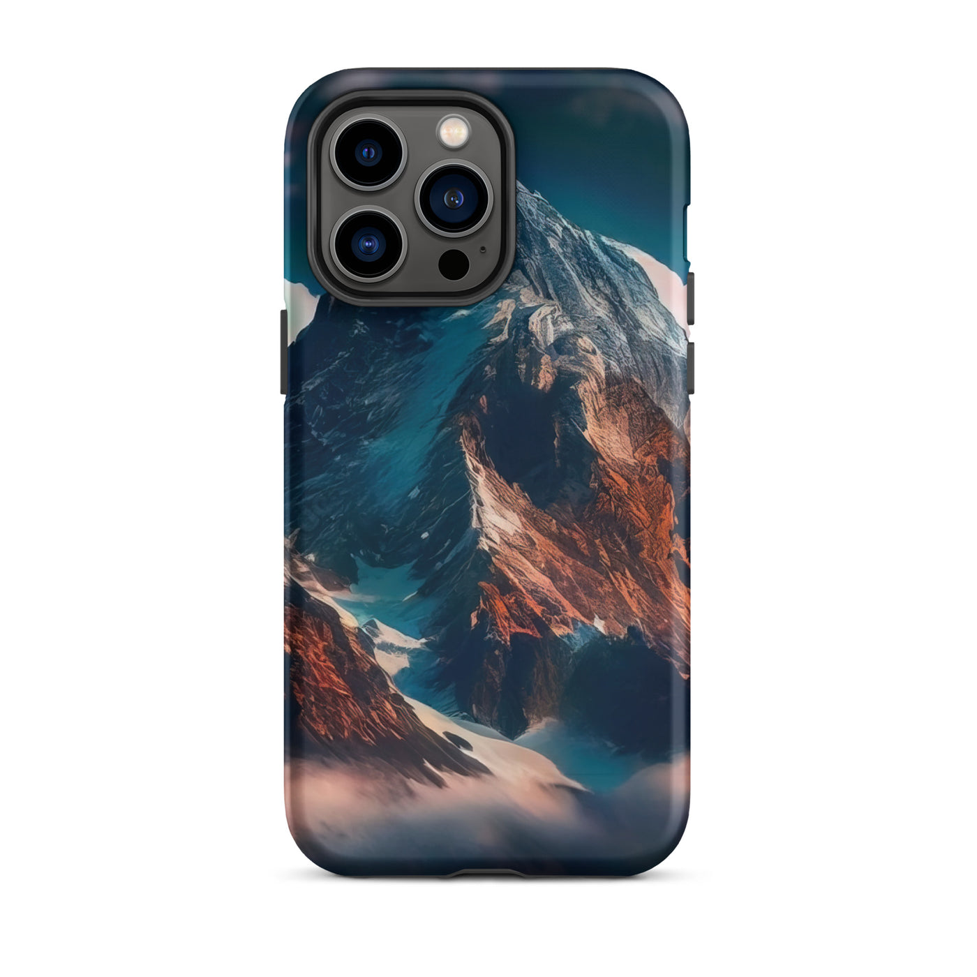 Berge und Nebel - iPhone Schutzhülle (robust) berge xxx iPhone 14 Pro Max