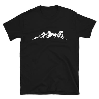 Mountain - Mountainbike - T-Shirt (Unisex) mountainbike Schwarz