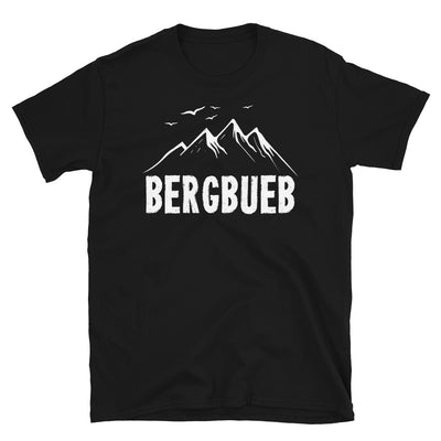 Bergbueb - T-Shirt (Unisex) berge Schwarz