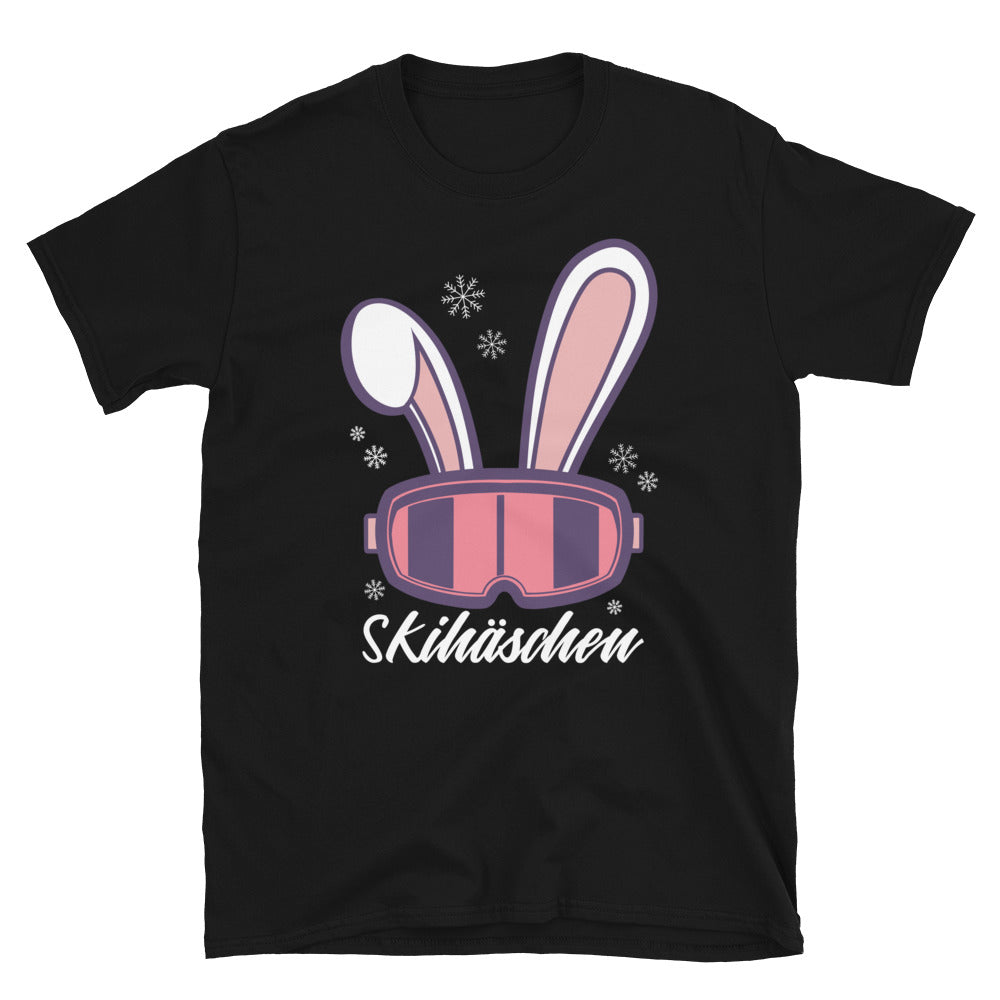 Skihäschen - (S.K) - T-Shirt (Unisex) klettern Schwarz