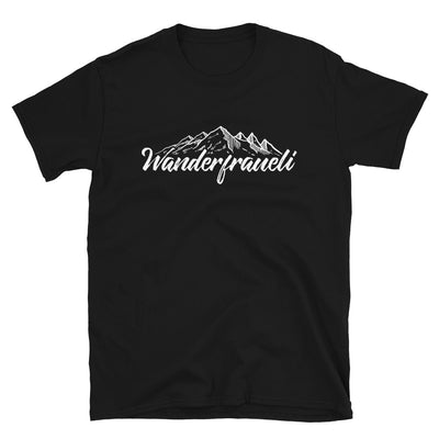 Wanderfraueli - T-Shirt (Unisex) wandern Schwarz