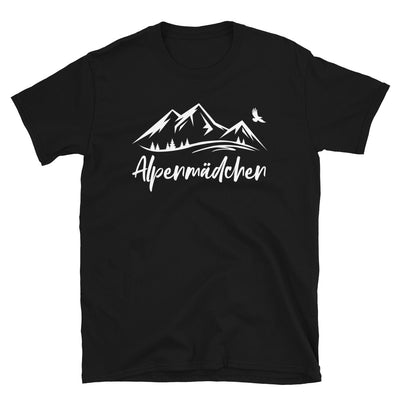 Alpenmadchen - T-Shirt (Unisex) berge Black
