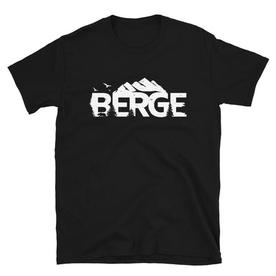 Berge - T-Shirt (Unisex) berge Black