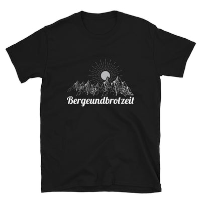 Bergeundbrotzeit - T-Shirt (Unisex) berge Black